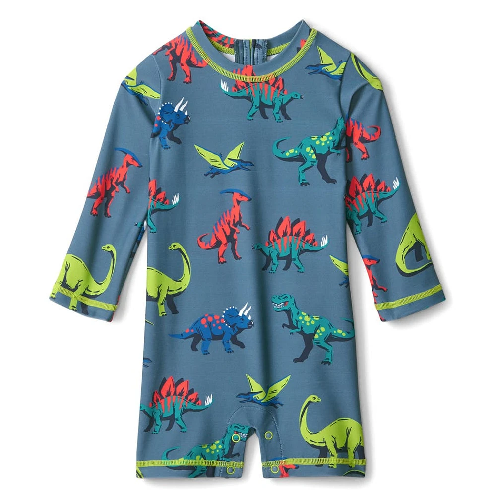 Dino One Piece Rashguard 3-24m