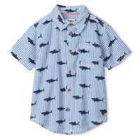 Shark Striped Shirt 2-8y