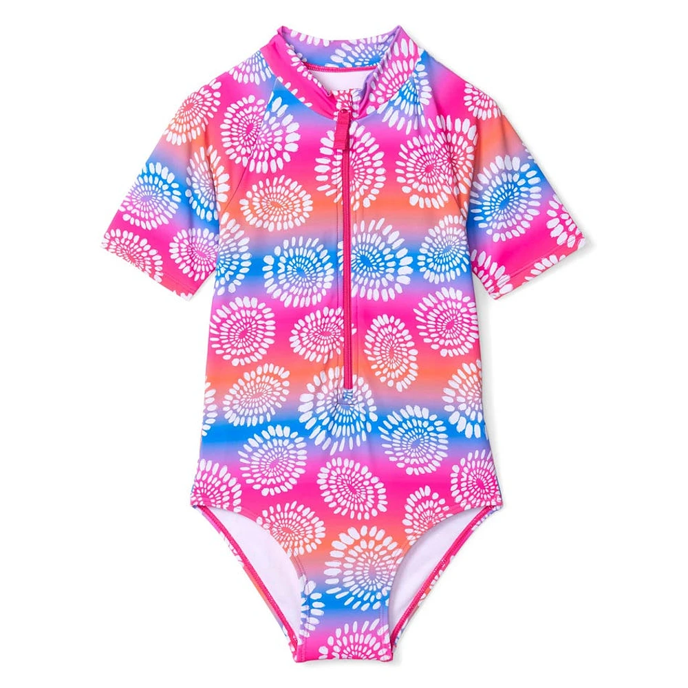 Maillot UV Une Pièce Mandala 3-8ans