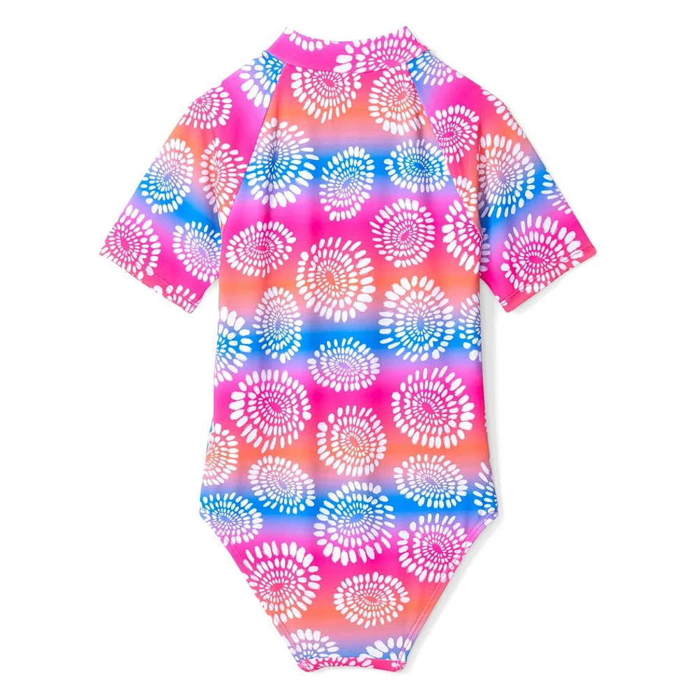 Maillot UV Une Pièce Mandala 3-8ans