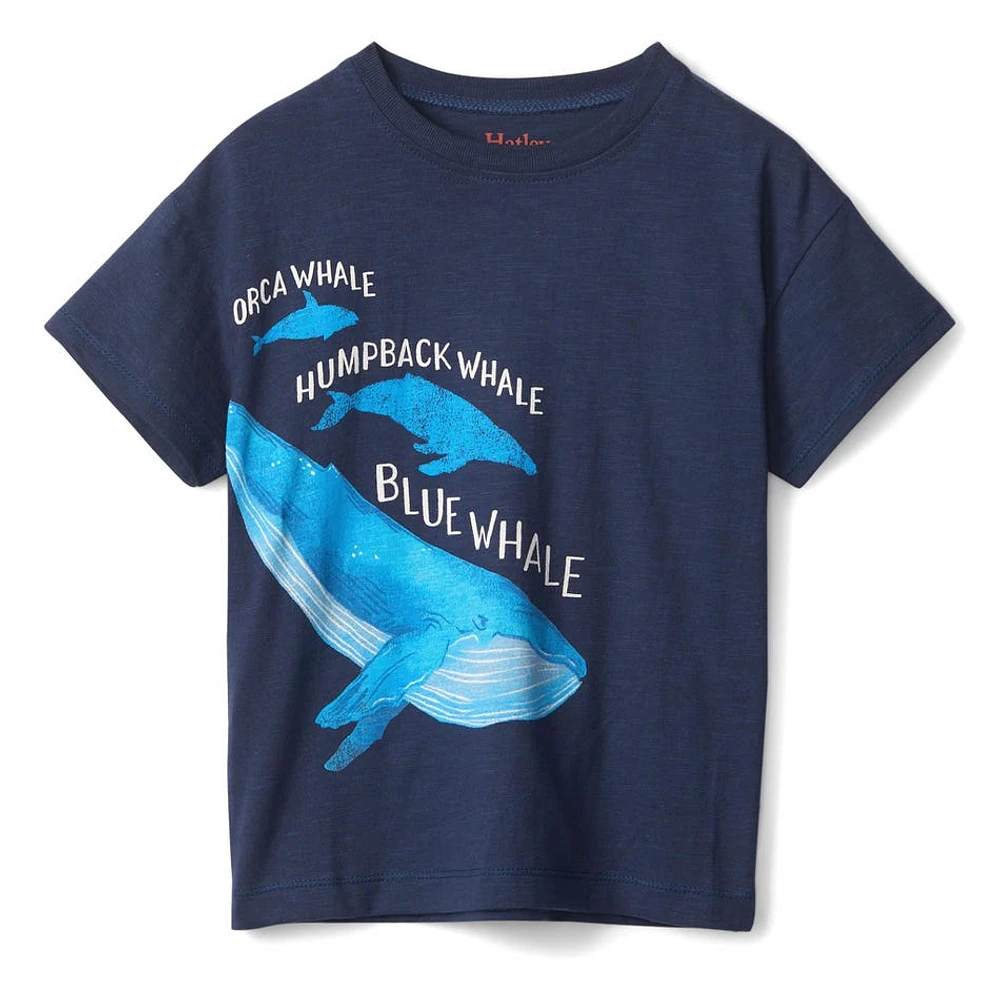 T-Shirt Baleine Nautique 3-24mois