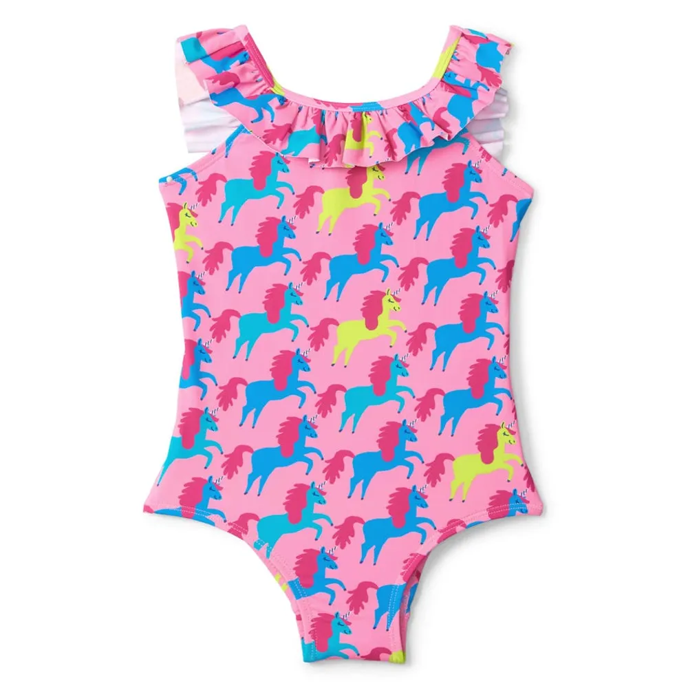 Unicorn UV Swimsuit 3-6y