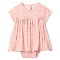 Shibori Heart Dress 9-24m