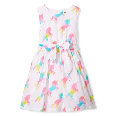 Robe Licorne Arc-En-Ciel 4-8ans