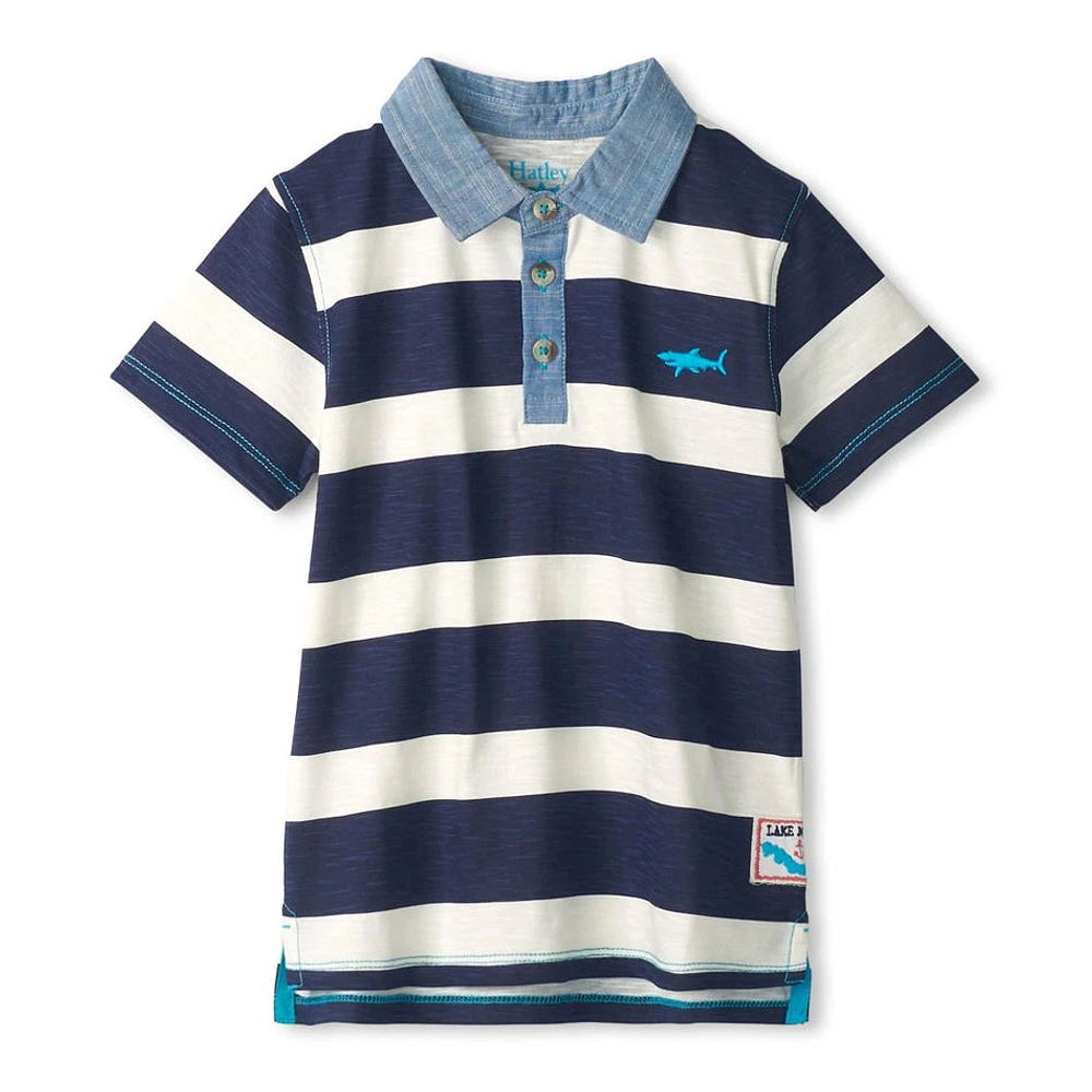 Polo Fond Marin 2-8ans