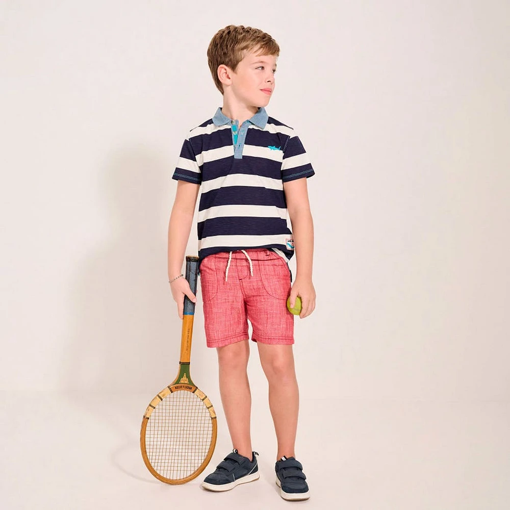 Polo Fond Marin 2-8ans