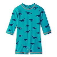 Dino 1 Piece UV Swimsuit 3-24m