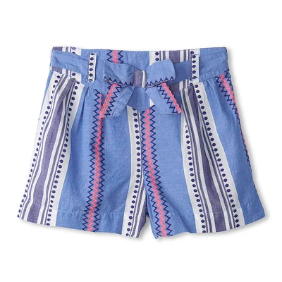 Boho Stripe Shorts 3-8