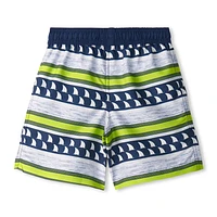 Fins & Stripes Swim Short 3-6y