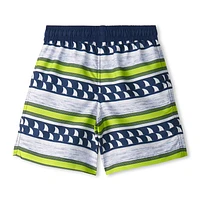 Maillot Short Rayé Nageoire 3-6ans