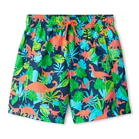 Dino Jungle Swim Shorts 3-6y