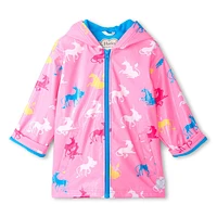 Unicorn Zip Rain Mid-season Jacket 3-8y