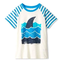 T-Shirt Requin Vagues 2-8ans