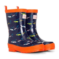 Sharks Rain Boots Sizes 5-2