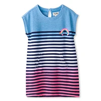 Sunset Stripe Dress 3-8y