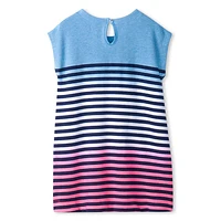 Sunset Stripe Dress 3-8y