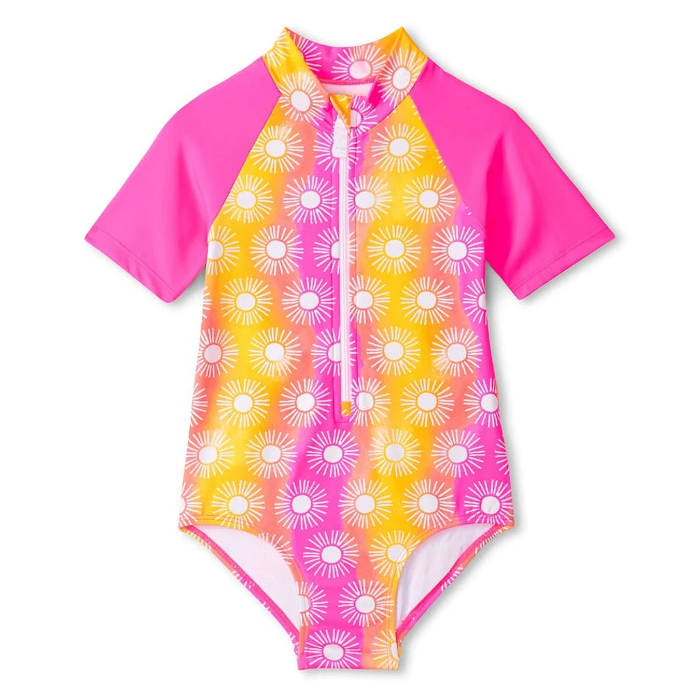 Maillot UV Une Pièce Soleil 3-8ans