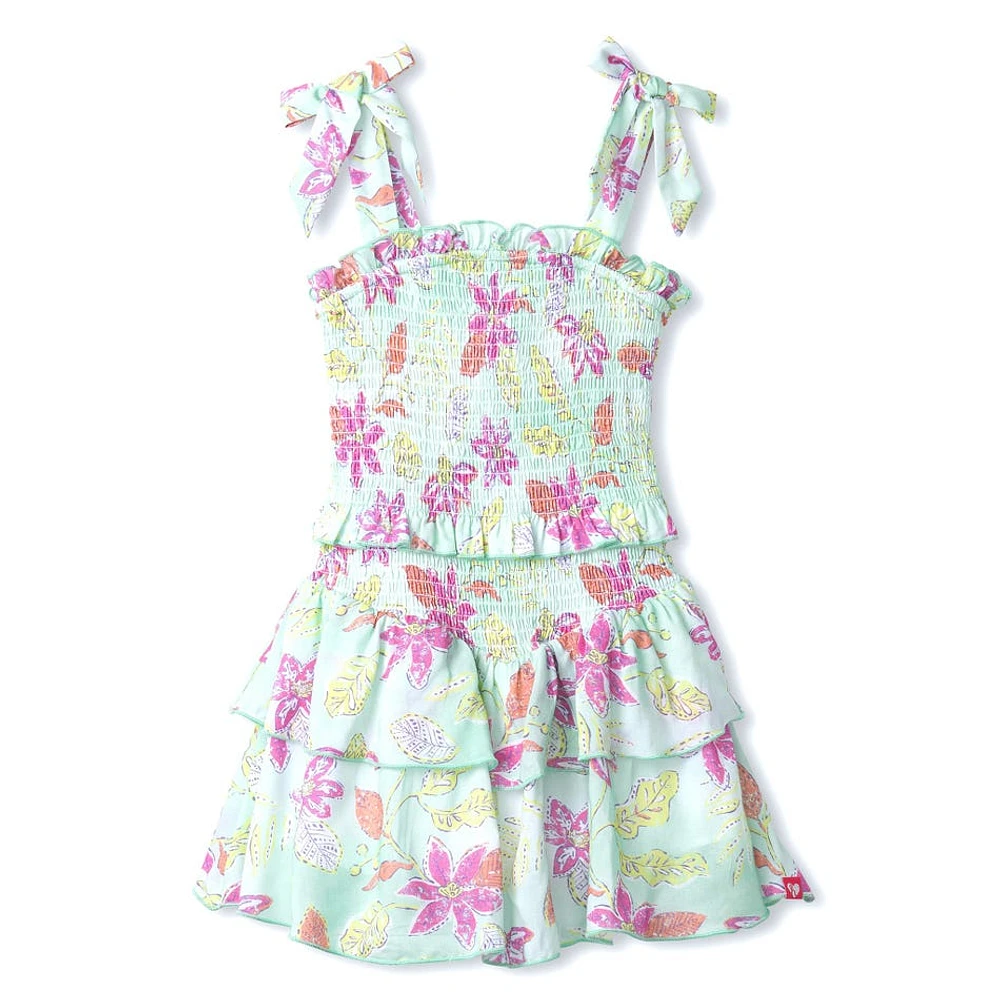 Floral Angel Dress 3-8y