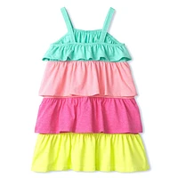 Rainbow Dress 3-8y