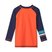 Orange Rashguard 3-6y