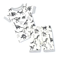 Dinos Short Pajama Set 3-10y