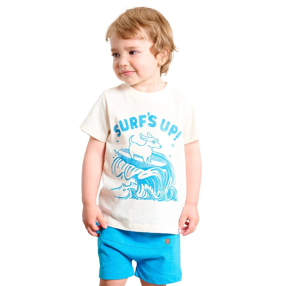 T-Shirt Chien Surf 3-24mois