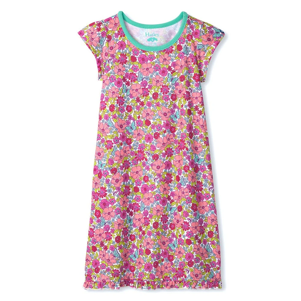 Groovy Flowers Nightdress 3-10y