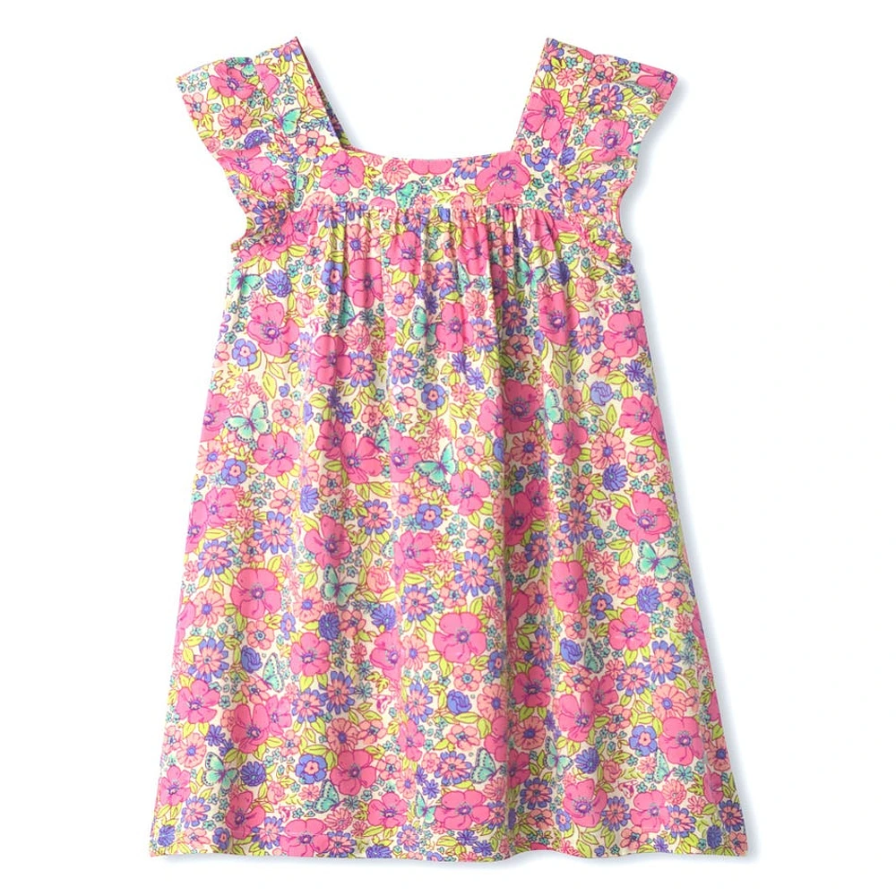 Groovy Flowers Dress 3-8y