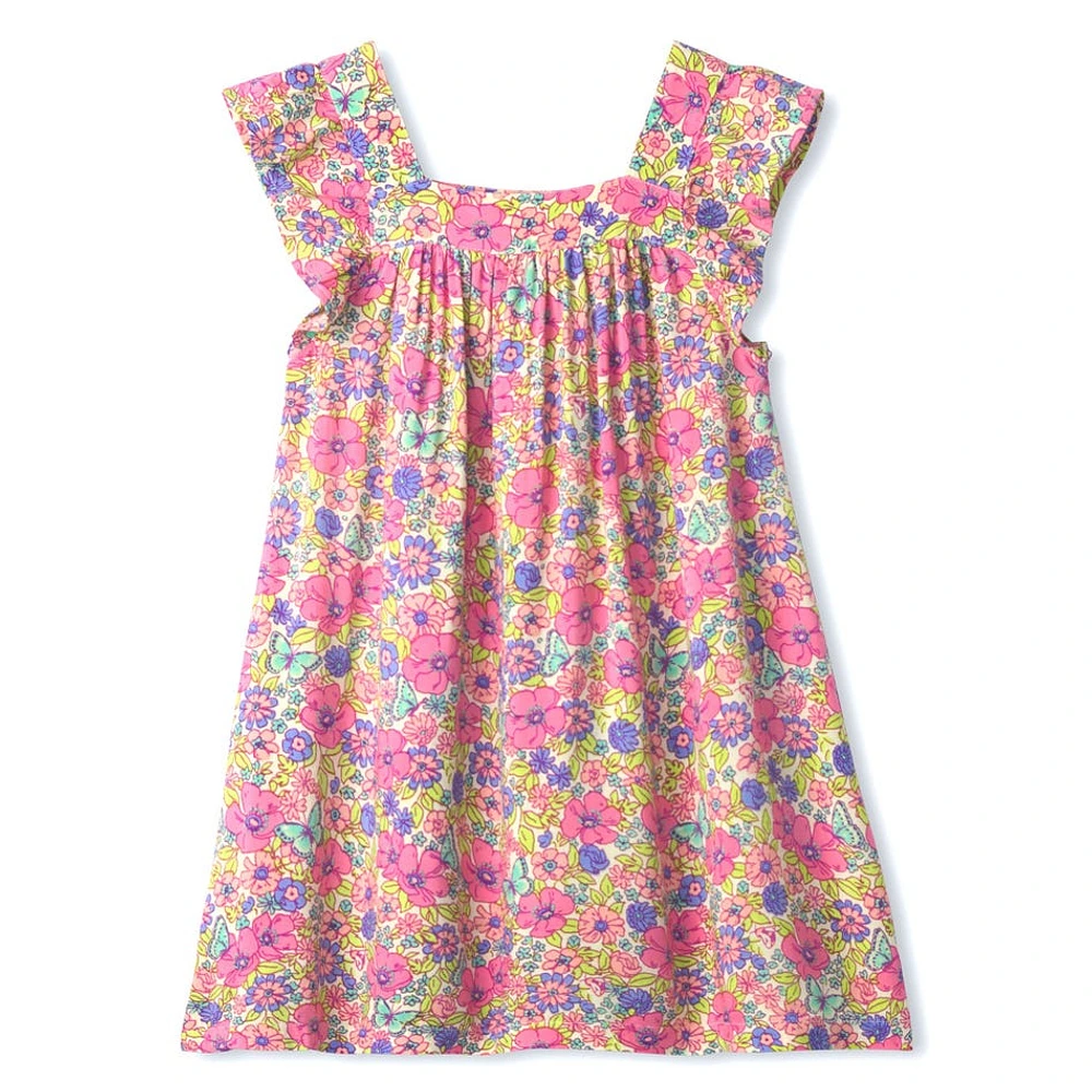 Robe Fleurs Groovy 3-8ans