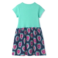 Hearts Dress 3-8y