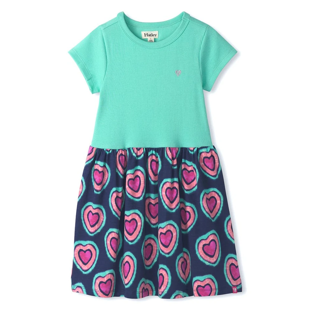 Hearts Dress 3-8y