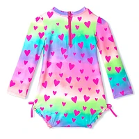 Hearts Swimsuit 3-24m