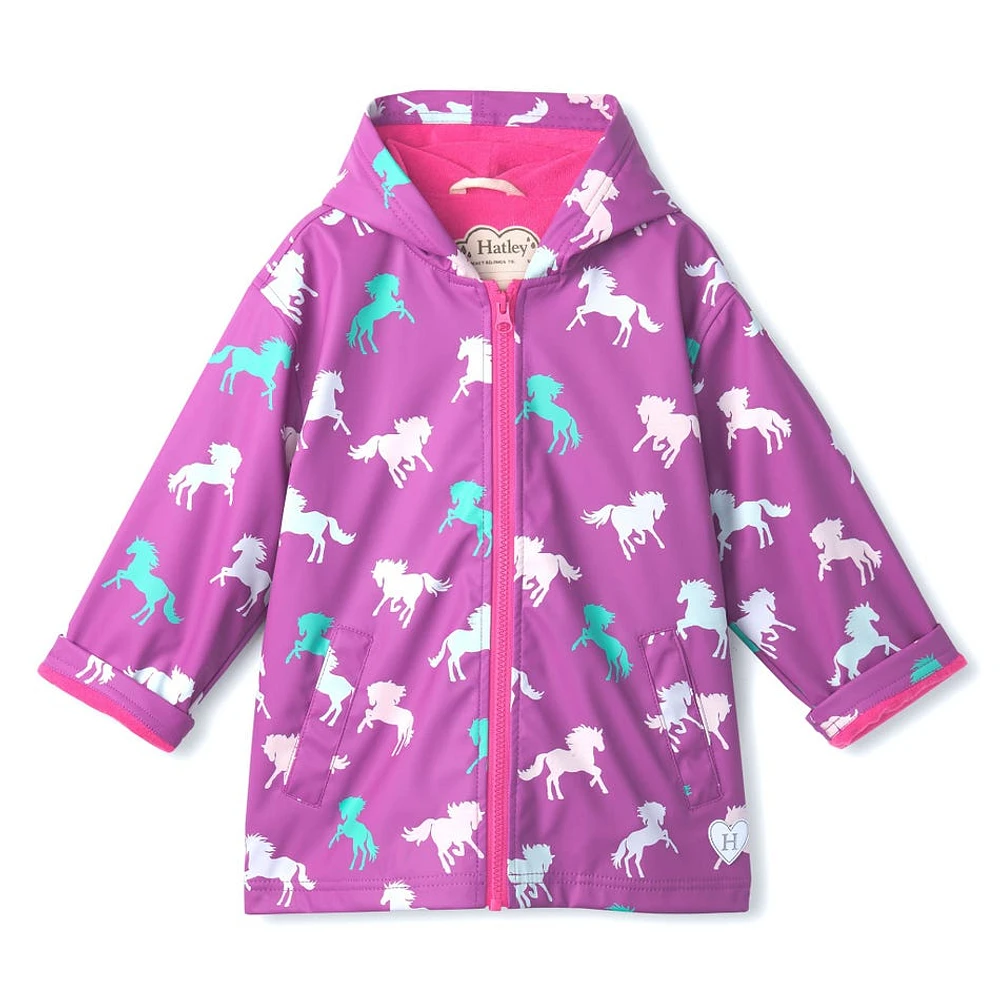 Imperméable Zip Chevaux 3-8ans