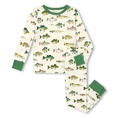 Fish Pajama Set 3-10y