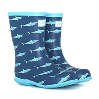 Sharks Rain Boots Sizes 5-2