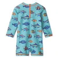 Tropical Fish Swimsuit 3-24m