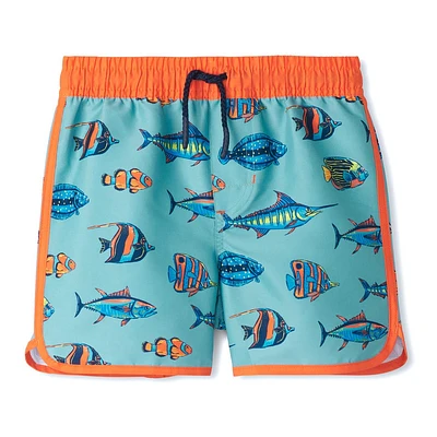 Tropical Fish Swimshorts 3-6y