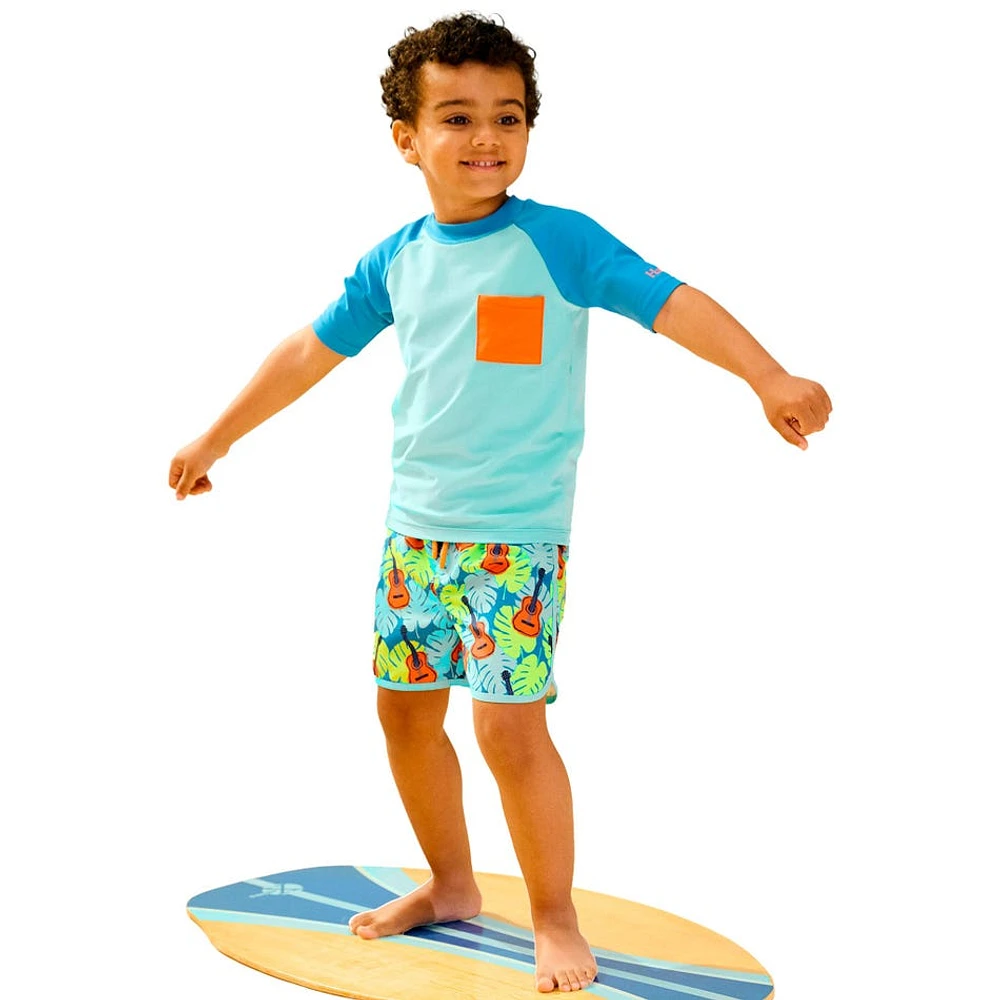 Maillot UV Short Guitares 3-6ans