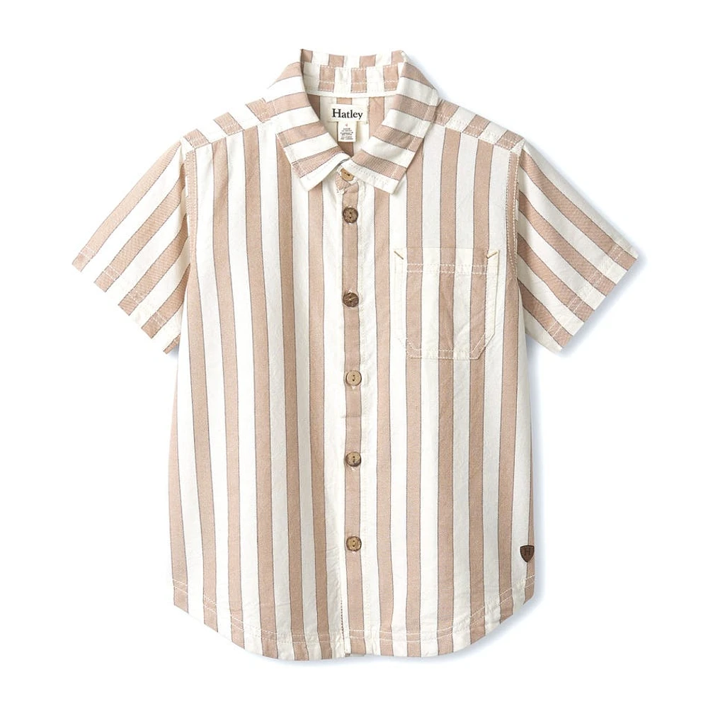 Chemise Rayé Ivoire 2-8ans