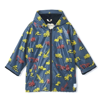 Construction Rain Jacket 3-8y