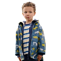 Construction Rain Jacket 3-8y