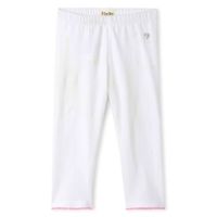 White Basic Capri Leggings 3-8y