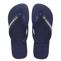 Brazil Logo Navy Blue Sandals 23-24