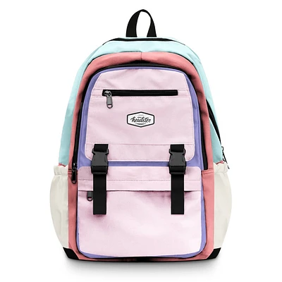 Colorblock School Bag