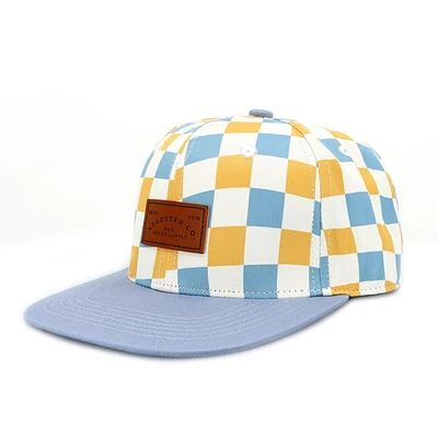 Plaid Snapback 6-24m