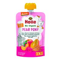 Organic Pouch - Pear Pony - Pear, Peach, Raspberries with Spelt (from 8 months)