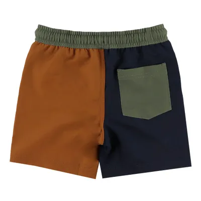 Colorblock UV Boardshort 2-12y