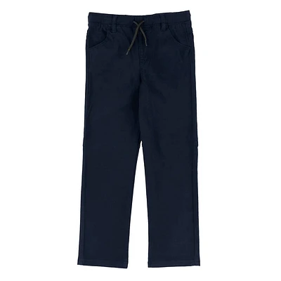 Navy Twill Pants 2-12y