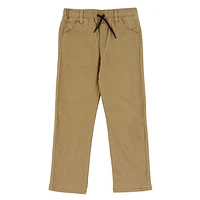 Taupe Twill Pants 2-12y