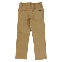 Taupe Twill Pants 2-12y